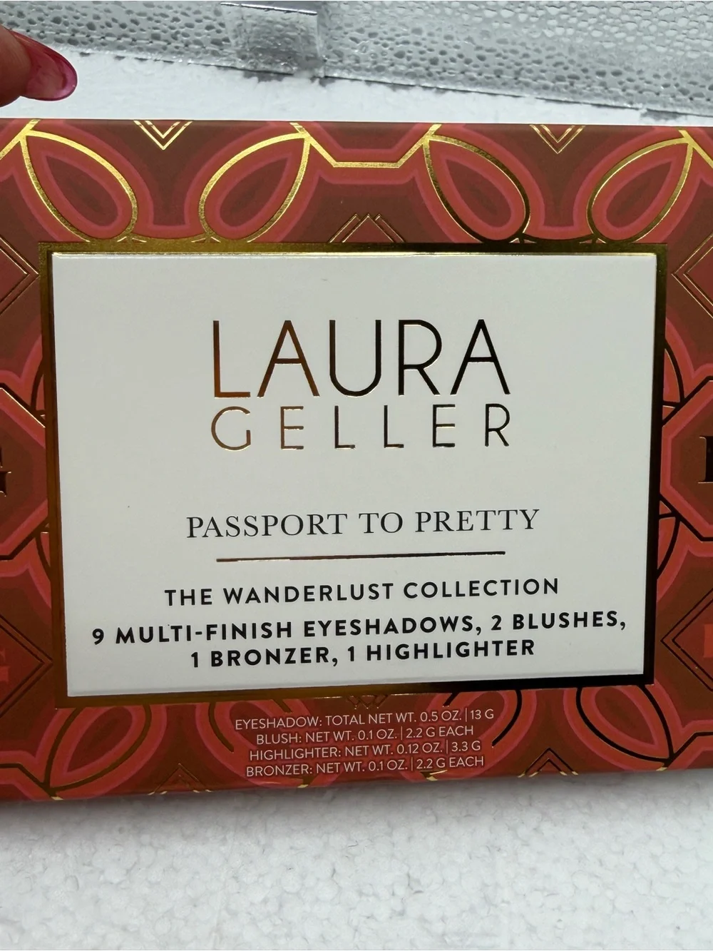 Laura Geller Warm Pink & Peach Eyeshadow and Face Palette
